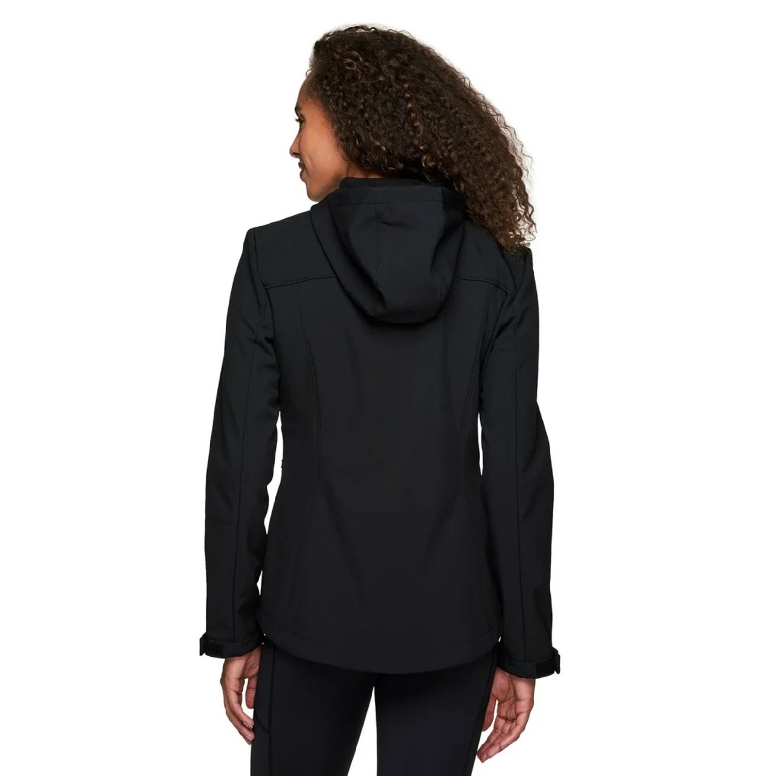 New Avalanche Women's Fleece Lined Hoodie Soft Shell Jacket In Black - Size M — image 2 of 8